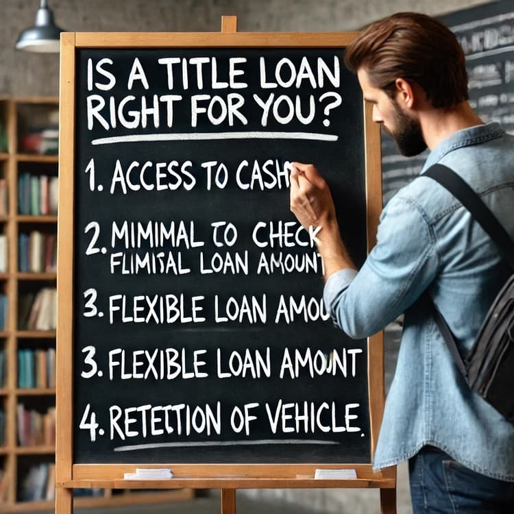 Is a title loan the right choice for you?