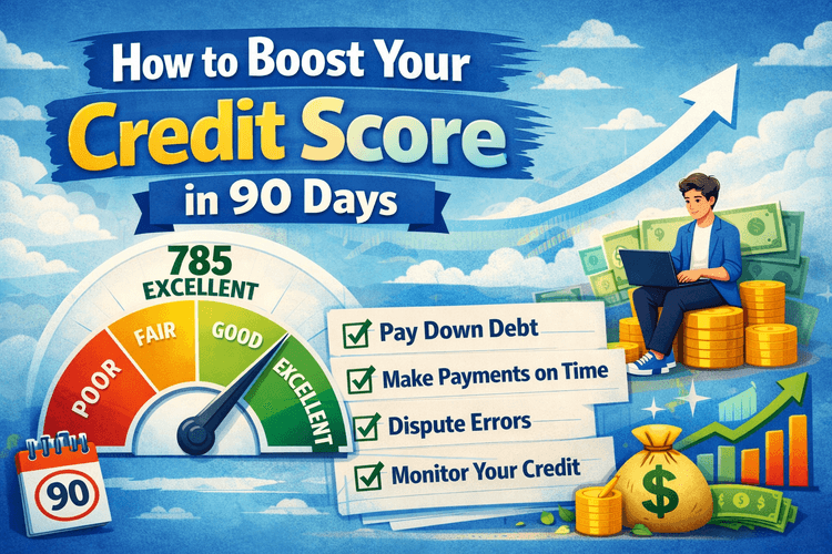 How to Boost Your Credit Score in 90 Days